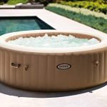 Intex Round Hot Tub PureSpa Bubble Inflatable Jacuzzi Spa