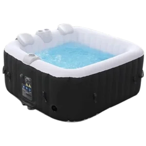 Arebos Inflatable Hot Tub, 4 persons Bubble Spa & Wellness Massage Spa Product Image