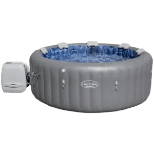 Lay-Z-Spa Santorini Pro 5-7 Person Inflatable Hot Tub, Grey Product Image