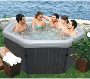 Mspa Tuscany Premium Bubble 5-6 Person Hot Tub Spa Product Image