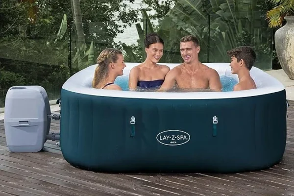 Lay-Z-Spa Ibiza AirJet Inflatable Hot Tub Spa