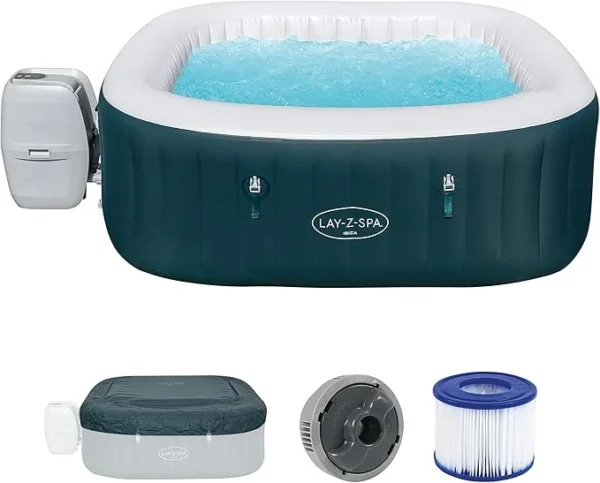 Lay-Z-Spa Ibiza AirJet Inflatable Hot Tub Spa