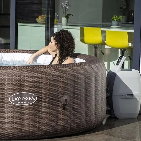 Lay-Z-Spa St Moritz 4 Person Inflatable Hot Tub