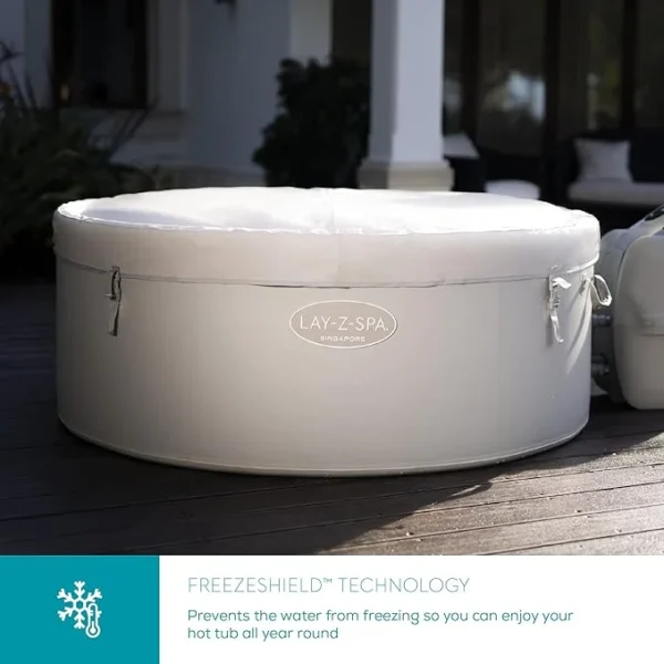 Lay-Z-Spa Singapore AirJet Plus Inflatable Hot Tub Spa 3-5 Person