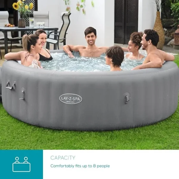 Lay-Z-Spa Grenada AirJet Massage System Inflatable Hot Tub