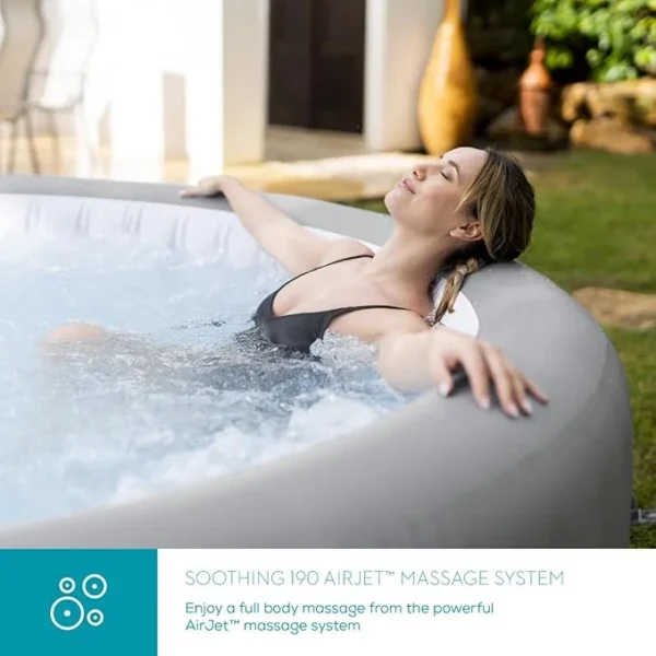 Lay-Z-Spa Grenada AirJet Massage System Inflatable Hot Tub