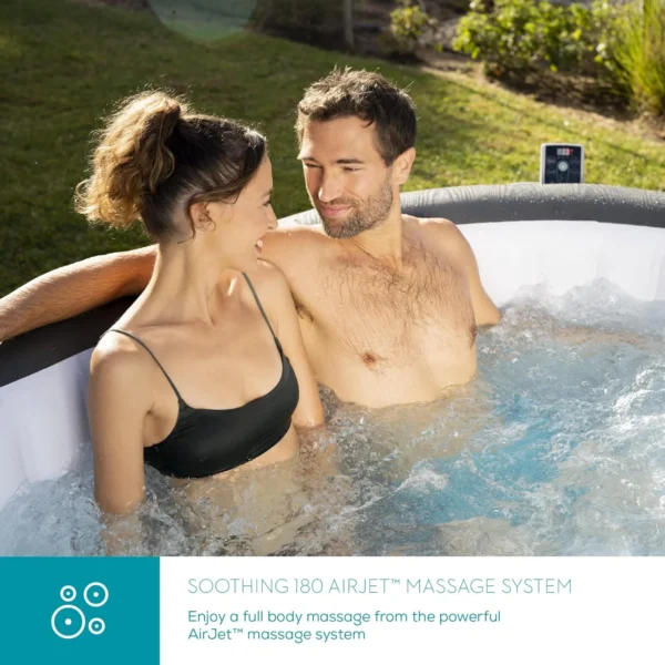 Lay-Z-Spa Mauritius AirJet Massage System Inflatable Hot Tub